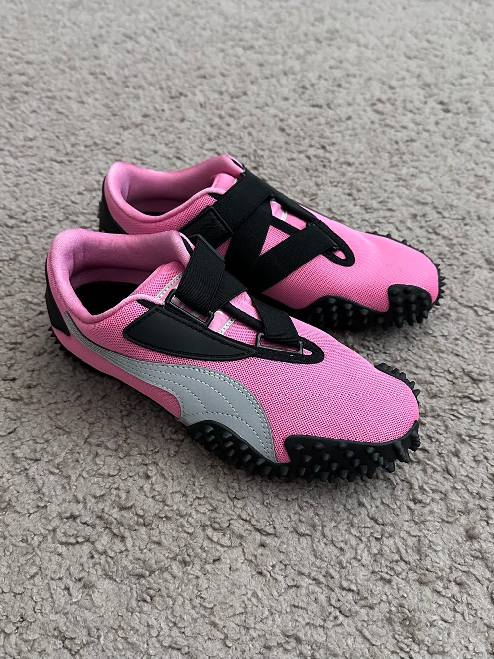 Puma Mostro OG Sneaker Posie Pink Puma Silver Black Womens 6.5